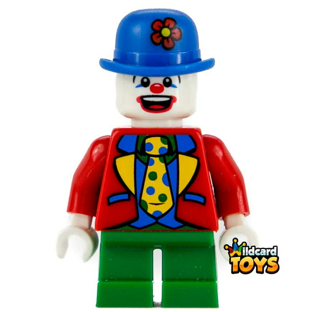 Lego Minifigure Clown face with Mohawk